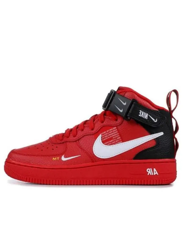 Кроссовки air force 1 mid lv8 Nike — изображение 1 из 4, красный/черный