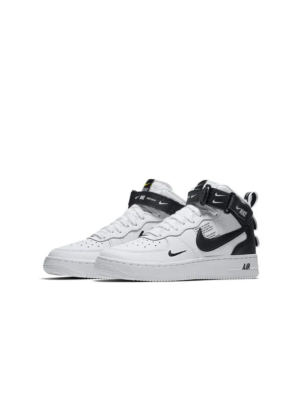 Кроссовки air force 1 mid lv8 Nike — изображение 3 из 4, черный/белый