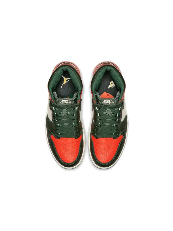 Кроссовки 1 ретро высокие x solefly Air Jordan — изображение 4 из 4, оранжевый