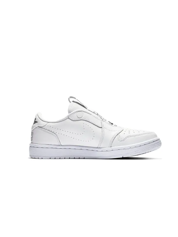 Кроссовки 1 низкие слипоны Air Jordan — изображение 2 из 4, белый