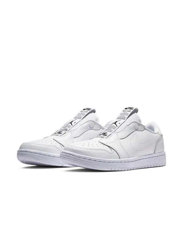 Кроссовки 1 низкие слипоны Air Jordan — изображение 3 из 4, белый