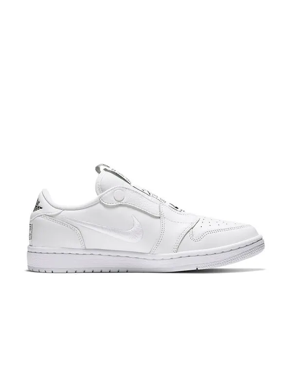 Кроссовки 1 ретро низкие слипоны Air Jordan — изображение 2 из 4, белый/черный