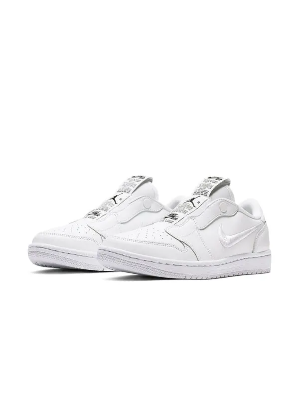 Кроссовки 1 ретро низкие слипоны Air Jordan — изображение 3 из 4, белый/черный