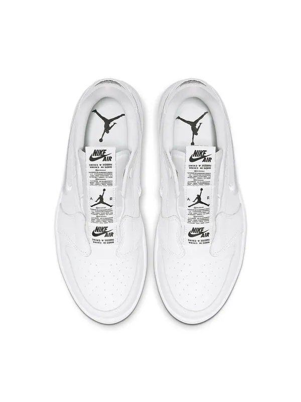 Кроссовки 1 ретро низкие слипоны Air Jordan — изображение 4 из 4, белый/черный