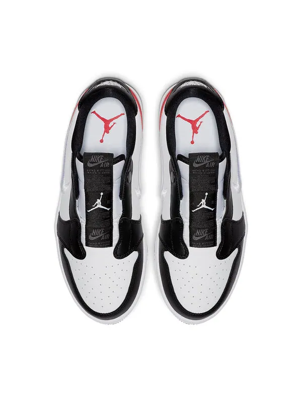 Кроссовки 1 низкие слипоны Air Jordan — изображение 3 из 4, белый-красный-черный