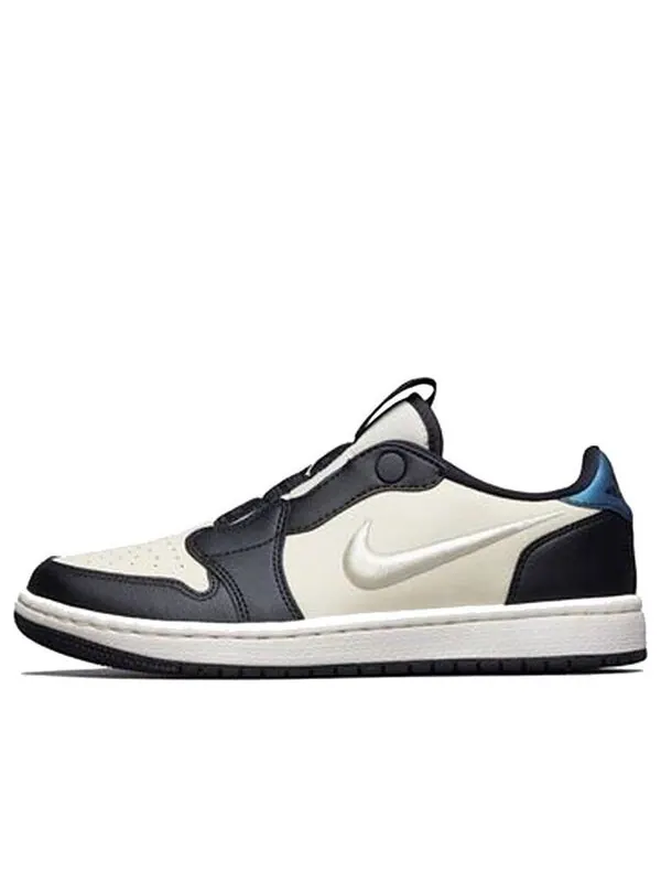 Кроссовки 1 low slip 'fossil' Air Jordan — изображение 1 из 4, черный-слоновая кость
