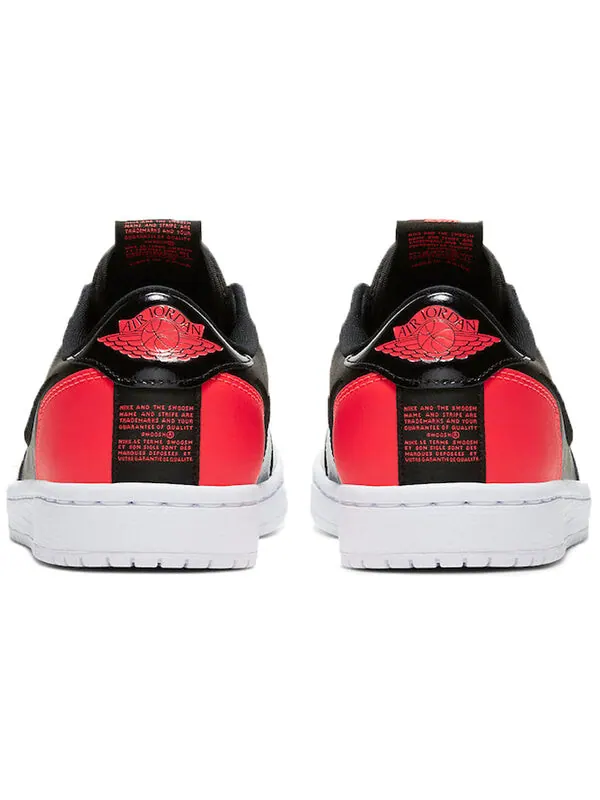 Кроссовки 1 низкие слипоны Air Jordan — изображение 4 из 4, яркий/черный-белый