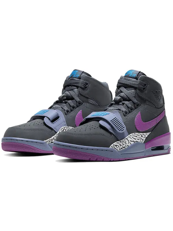 Кроссовки legacy 312 'dark grey' Air Jordan — изображение 3 из 4, красный