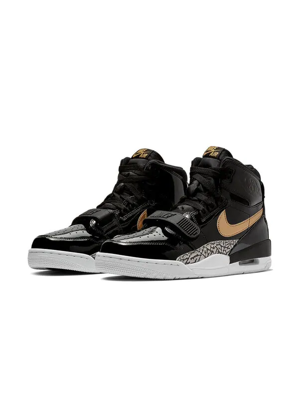 Кроссовки наследие 312 Air Jordan — изображение 3 из 4, черный/золотистый