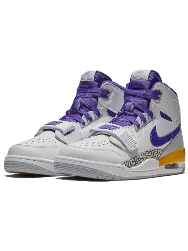 Кроссовки наследие 312 Air Jordan — изображение 3 из 4, белый/фиолетовый