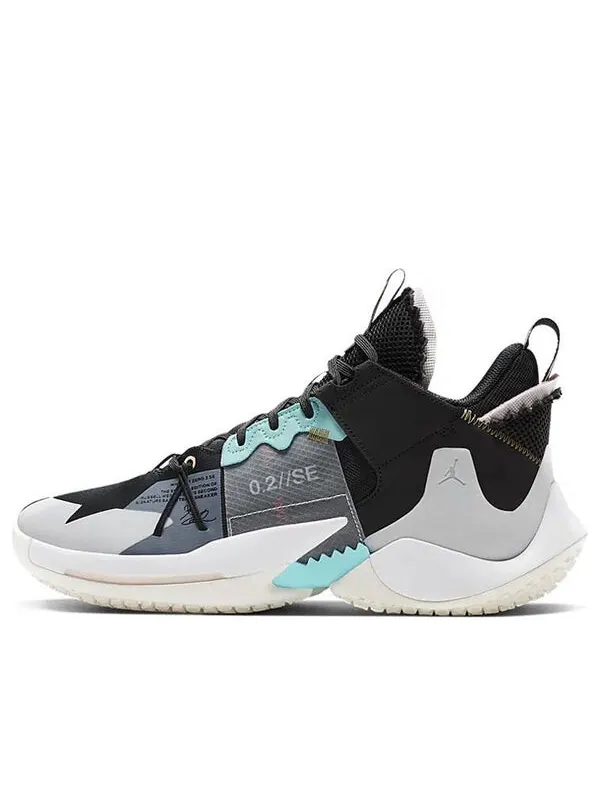 Кроссовки почему бы не zer0.2 se pf Air Jordan — изображение 1 из 4, черный/серый-белый