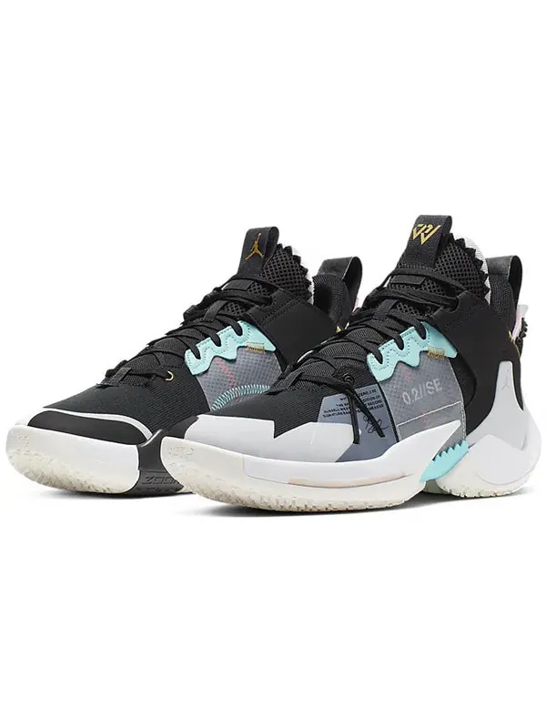Кроссовки почему бы не zer0.2 se pf Air Jordan — изображение 3 из 4, черный/серый-белый