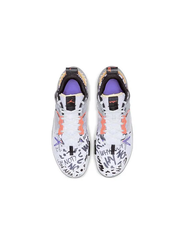 Кроссовки почему бы не zer0.2 se pf Air Jordan — изображение 4 из 4, белый/оранжевый
