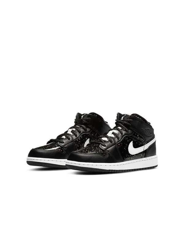 Кроссовки 1 средний размер Air Jordan — изображение 3 из 4, черный/белый