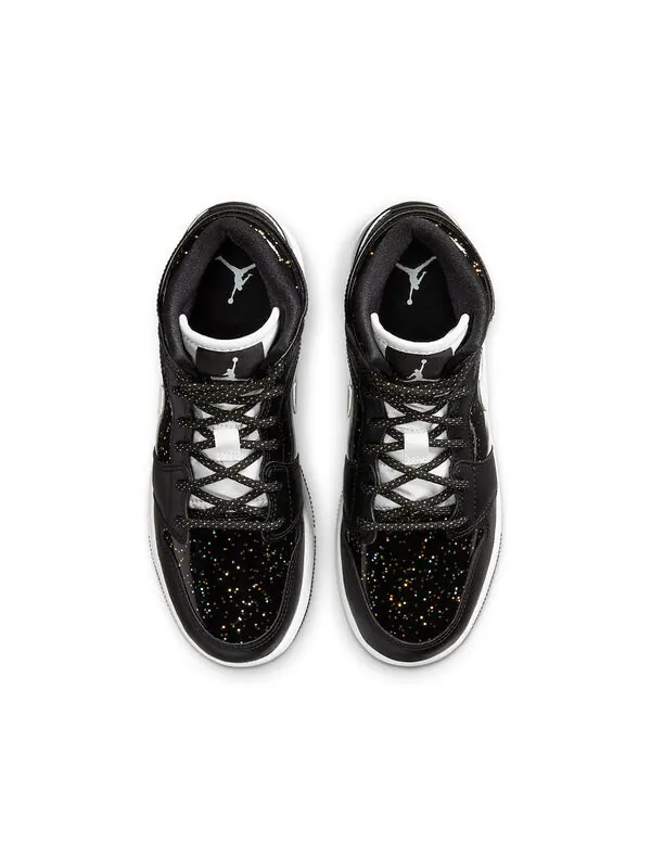 Кроссовки 1 средний размер Air Jordan — изображение 4 из 4, черный/белый