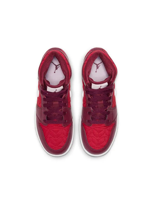 Кроссовки 1 средний размер Air Jordan — изображение 4 из 4, красный