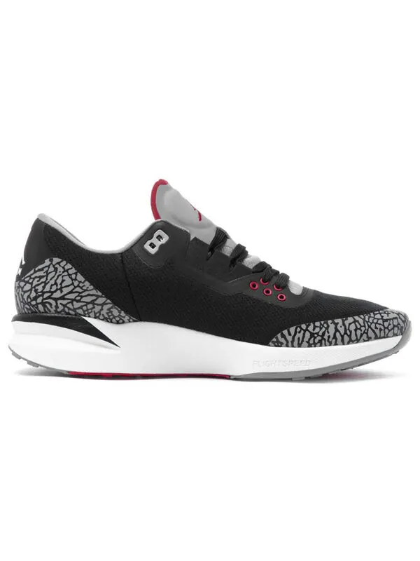Кроссовки зум тенасити 88 Air Jordan — изображение 2 из 4, черный/красный-белый