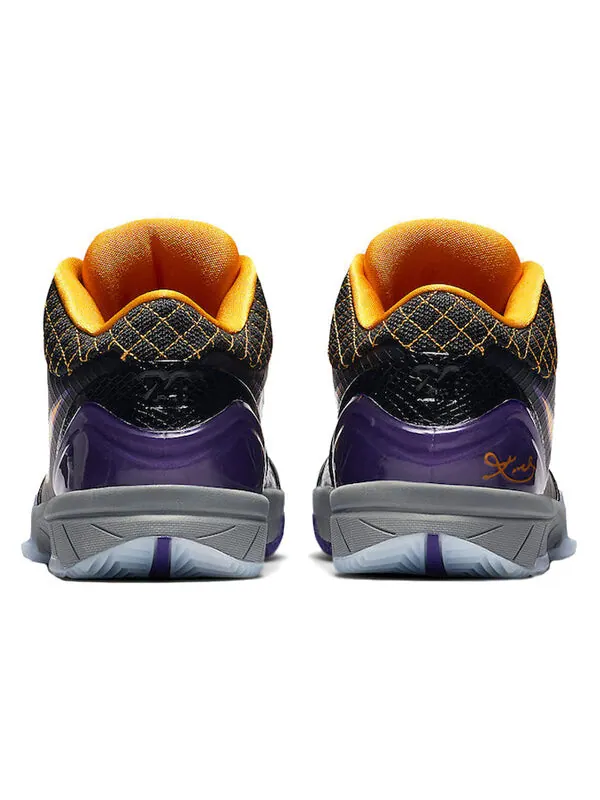 Кроссовки zoom kobe 4 protro Nike — изображение 3 из 4, черный/-фиолетовый