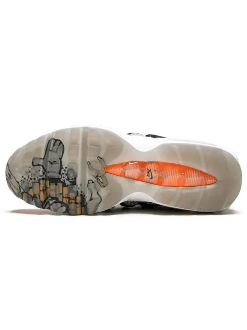 Кроссовки air max 95 Nike — изображение 4 из 4, черный//оранжевый