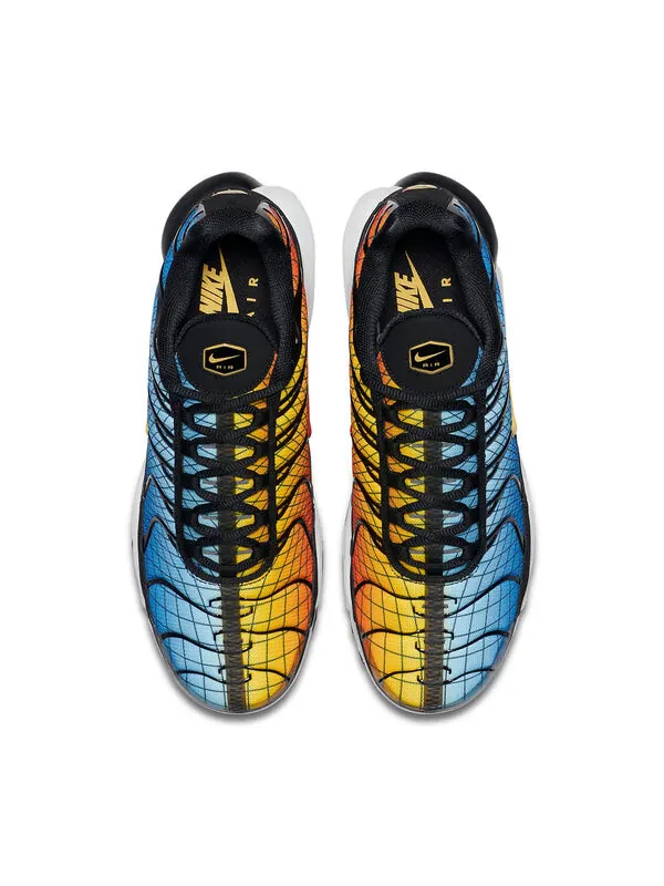 Кроссовки air max plus Nike — изображение 4 из 4, синий/желтый