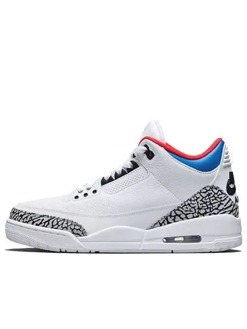 Кроссовки 3 ретро Air Jordan — изображение 1 из 4, белый