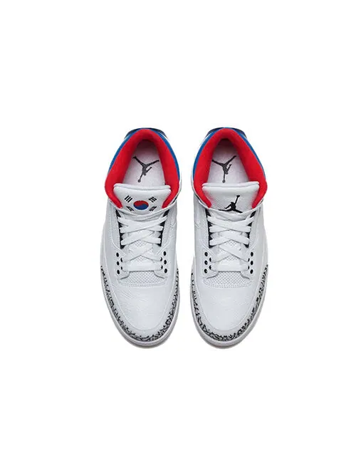 Кроссовки 3 ретро Air Jordan — изображение 4 из 4, белый