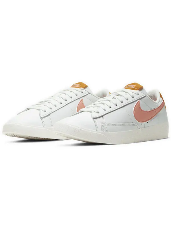 Кроссовки блейзер низкий Nike — изображение 3 из 4, белый/розовый