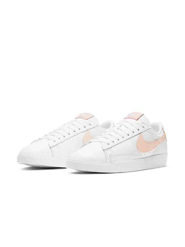 Кроссовки блейзер низкие ле оранжевый Nike — изображение 3 из 4, оранжевый/белый