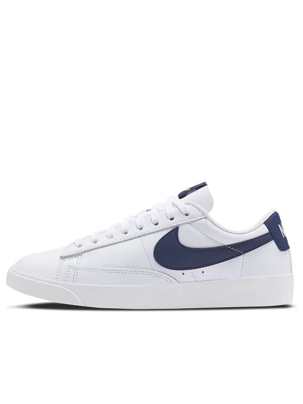 Кроссовки блейзер низкий ле Nike — изображение 1 из 4, белый/синий