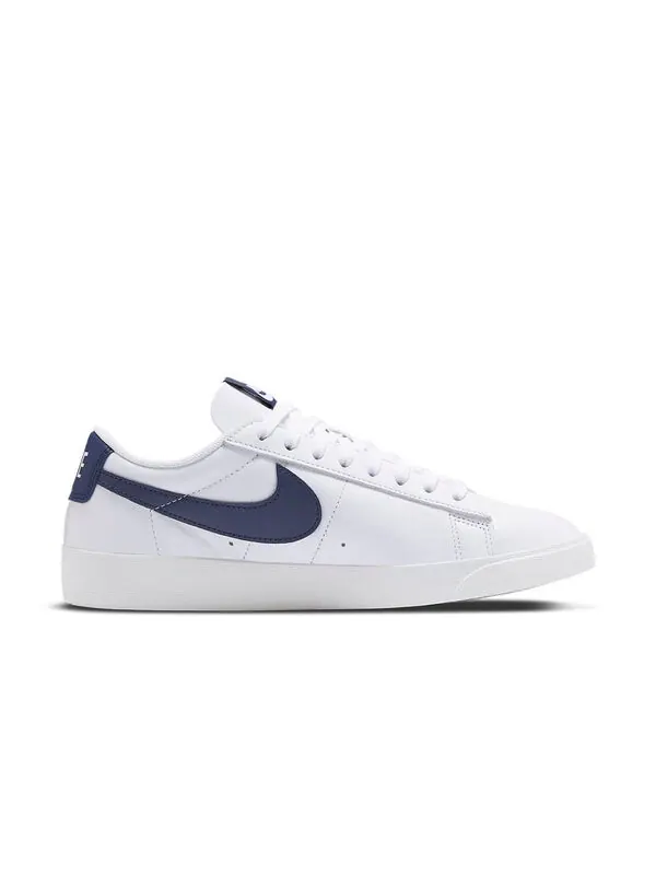 Кроссовки блейзер низкий ле Nike — изображение 2 из 4, белый/синий
