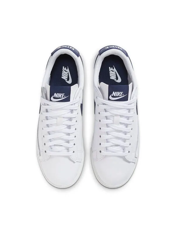Кроссовки блейзер низкий ле Nike — изображение 4 из 4, белый/синий