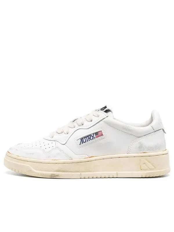 Кроссовки medalist super vintage low leather sneaker 'white' Autry — изображение 1 из 4, белый