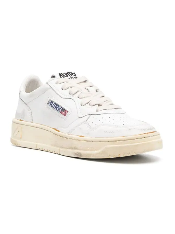 Кроссовки medalist super vintage low leather sneaker 'white' Autry — изображение 2 из 4, белый