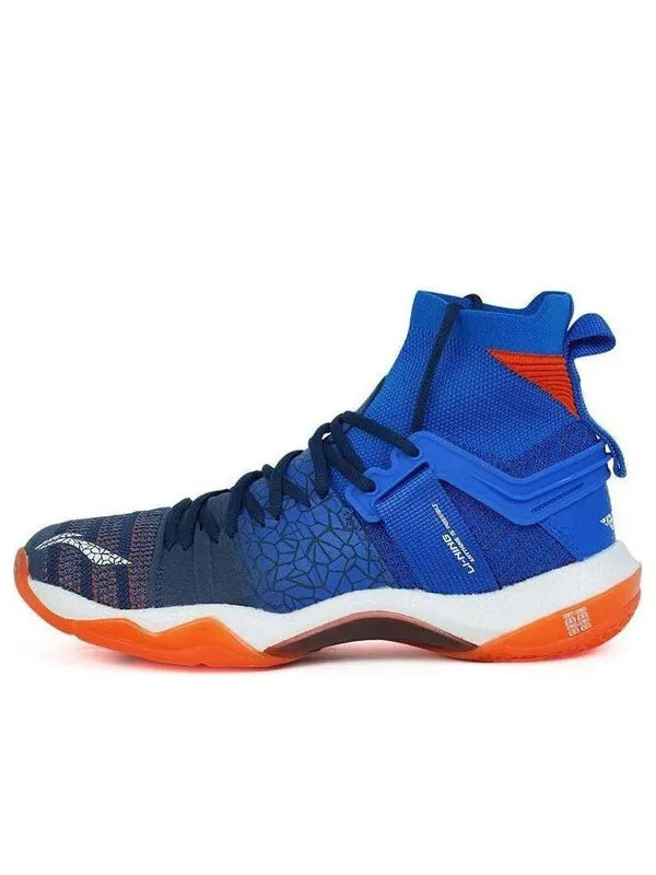 Кроссовки ревут 2 lite high Li-Ning — изображение 1 из 4, синий/оранжевый/белый