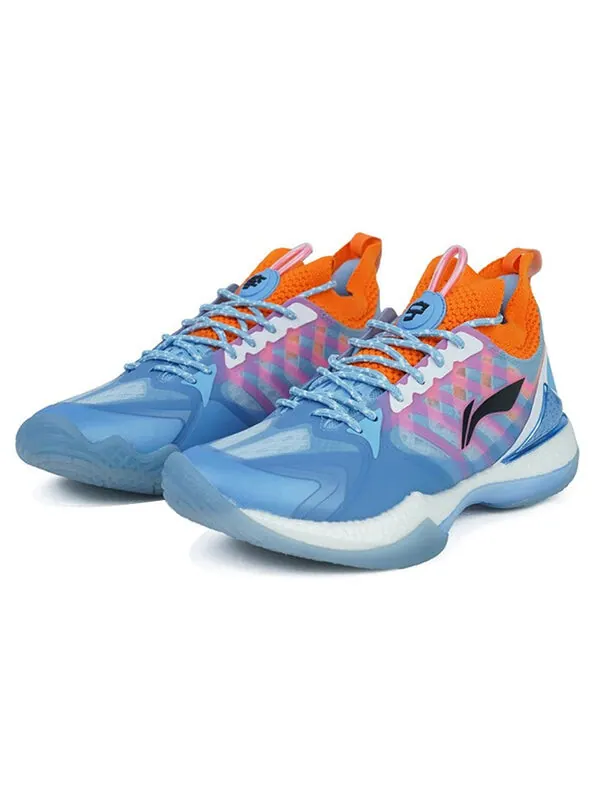 Кроссовки алебарда 2 Li-Ning — изображение 4 из 4, синий/оранжевый/белый