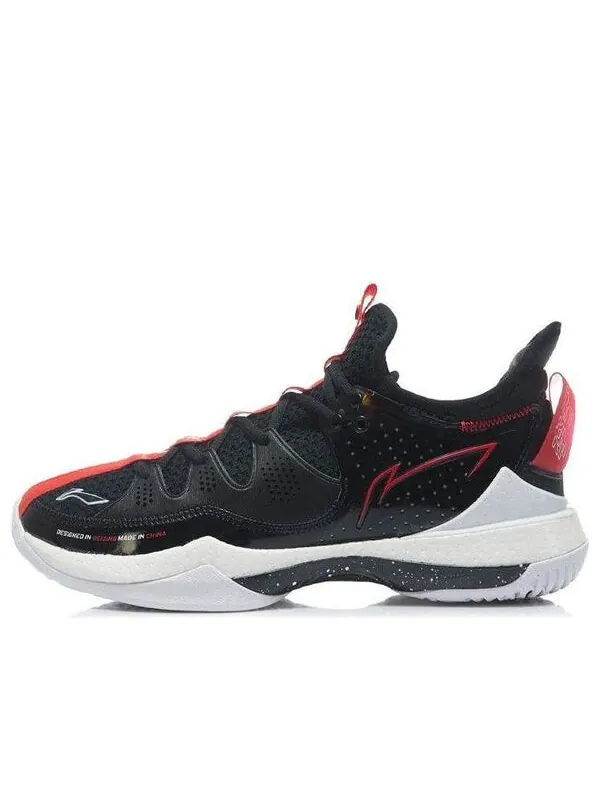 Кроссовки алебарда 3 Li-Ning — изображение 1 из 4, черный/белый/красный