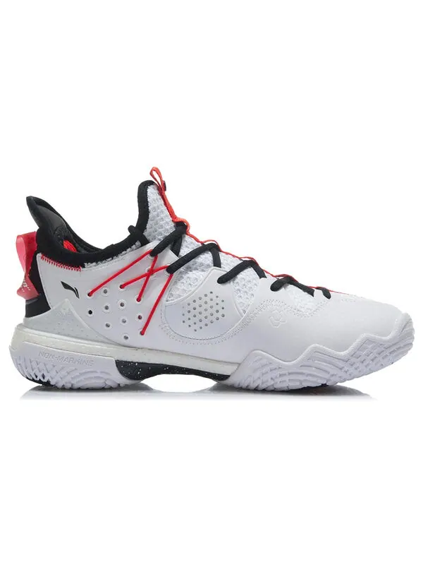 Кроссовки алебарда 3 Li-Ning — изображение 3 из 4, черный/белый/красный