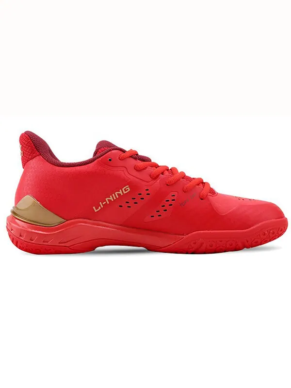 Кроссовки yunting 'red silver' Li-Ning — изображение 2 из 4, красный/серебристый
