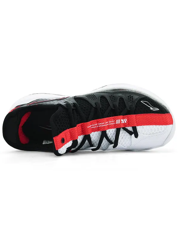 Кроссовки алебарда 3 Li-Ning — изображение 3 из 4, черный/белый/красный