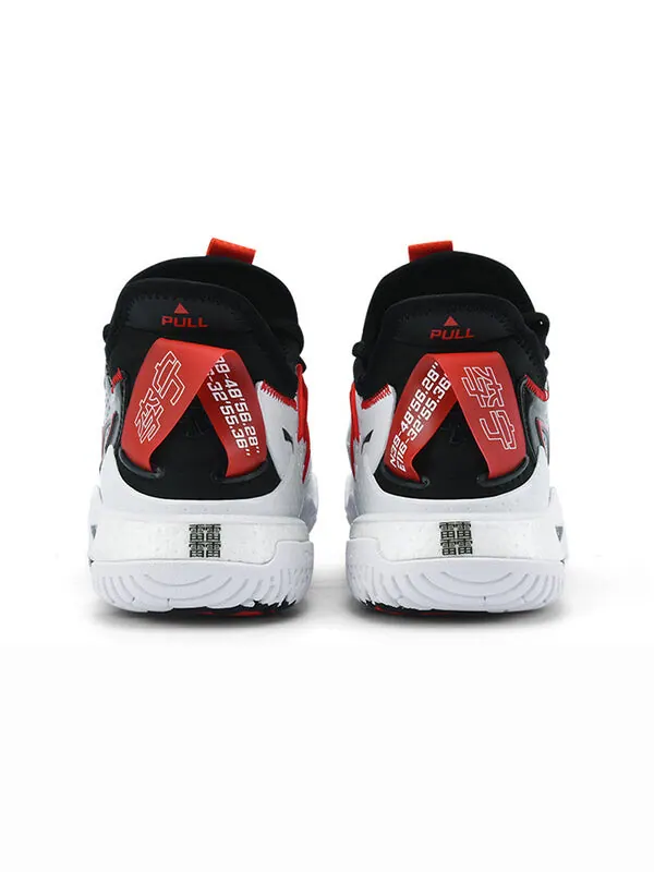 Кроссовки алебарда 3 Li-Ning — изображение 4 из 4, черный/белый/красный