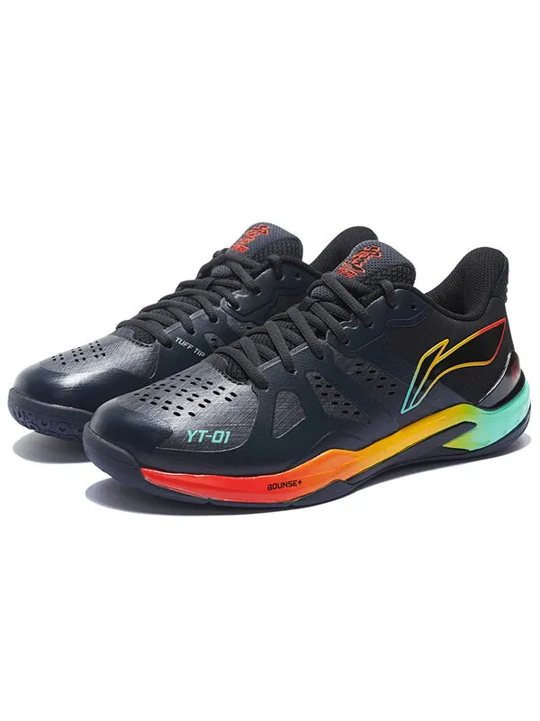 Кроссовки юнтинг Li-Ning — изображение 3 из 4, черный/мульти