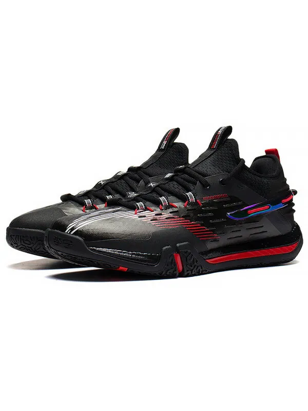Кроссовки земля летать про Li-Ning — изображение 3 из 4, черный/красный/зеленый