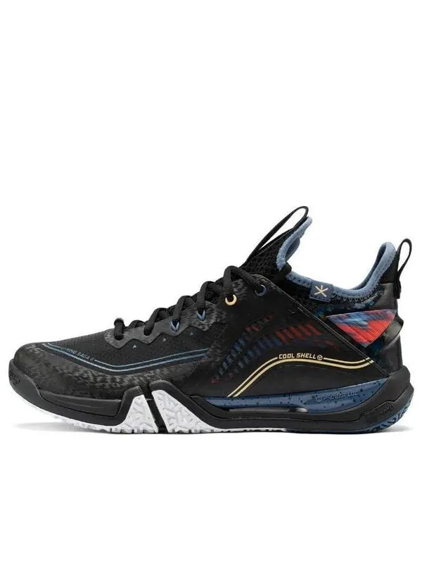 Кроссовки ground flying 2 pro Li-Ning — изображение 1 из 4, черный/синий/красный
