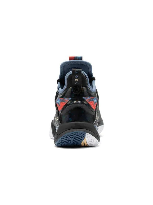 Кроссовки ground flying 2 pro Li-Ning — изображение 3 из 4, черный/синий/красный