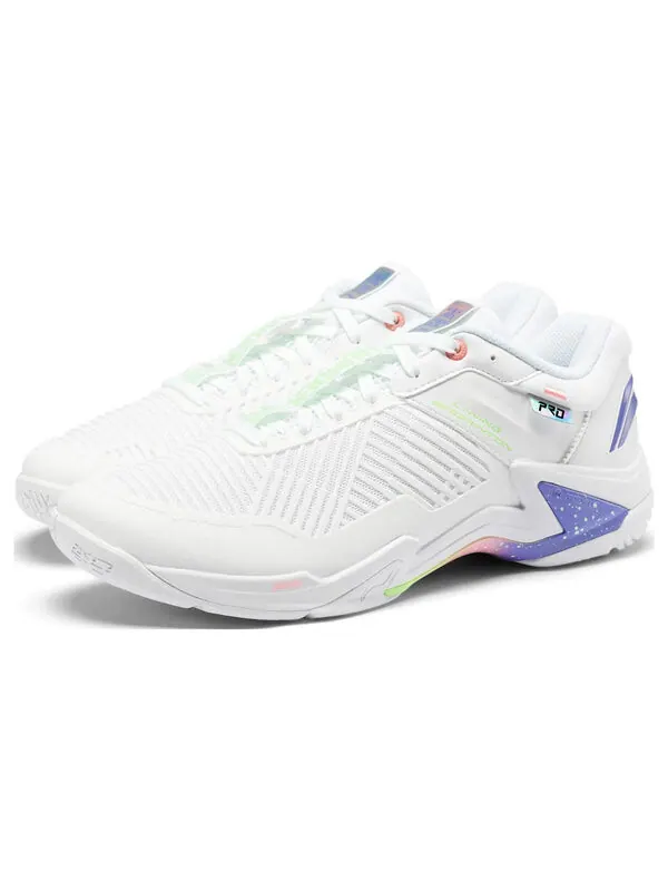 Кроссовки leiting pro Li-Ning — изображение 3 из 4, белый/фиолетовый