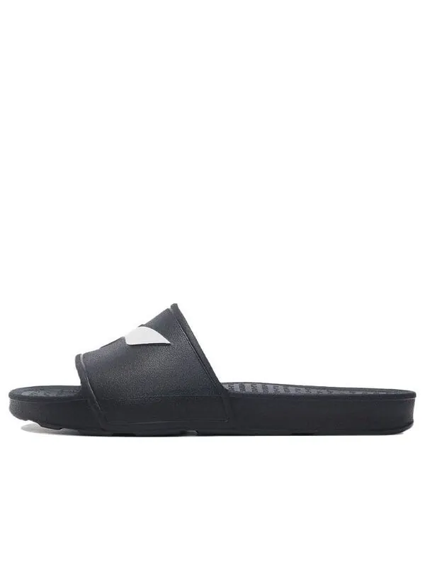 Тапочки offcourt slipper 'black white' Li-Ning — изображение 1 из 4, черный/белый