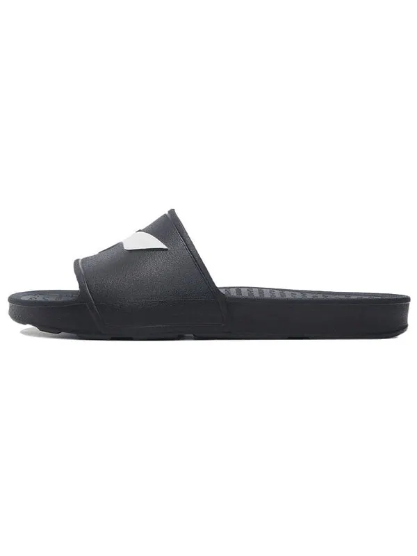 Тапочки offcourt slipper 'black white' Li-Ning — изображение 2 из 4, черный/белый