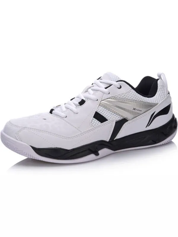 Кроссовки Li-Ning X Tructure Soft Badminton Training 'White Black' — изображение 2 из 4, белый