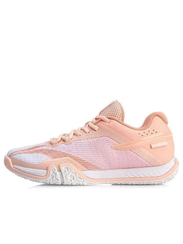 Кроссовки земля летающие облегченные Li-Ning — изображение 1 из 4, оранжевый/розовый