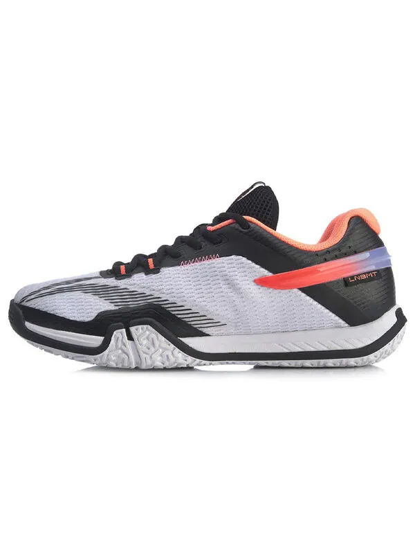 Кроссовки земля летающие облегченные Li-Ning — изображение 2 из 4, черный/белый/оранжевый